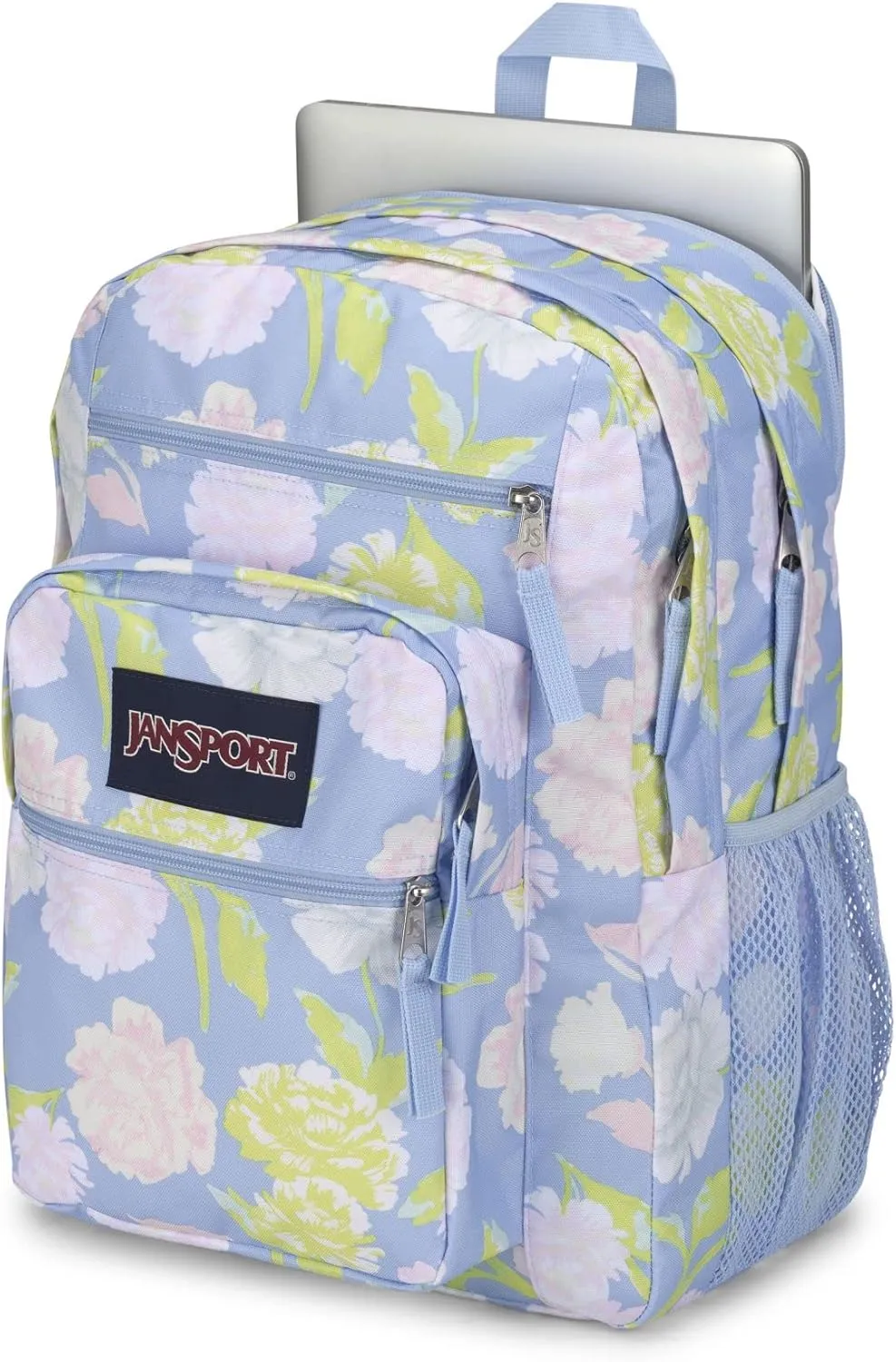 JanSport Laptop Backpack - Computer Bag with 2 Compartments, Ergonomic Shoulder Straps, 15 Laptop Sleeve, Haul Handle - Book Rucksack - Autumn Tapestry Hydrangea