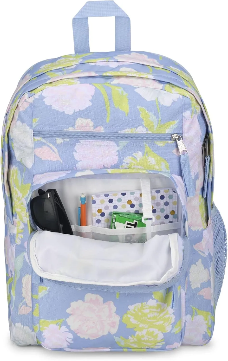 JanSport Laptop Backpack - Computer Bag with 2 Compartments, Ergonomic Shoulder Straps, 15 Laptop Sleeve, Haul Handle - Book Rucksack - Autumn Tapestry Hydrangea