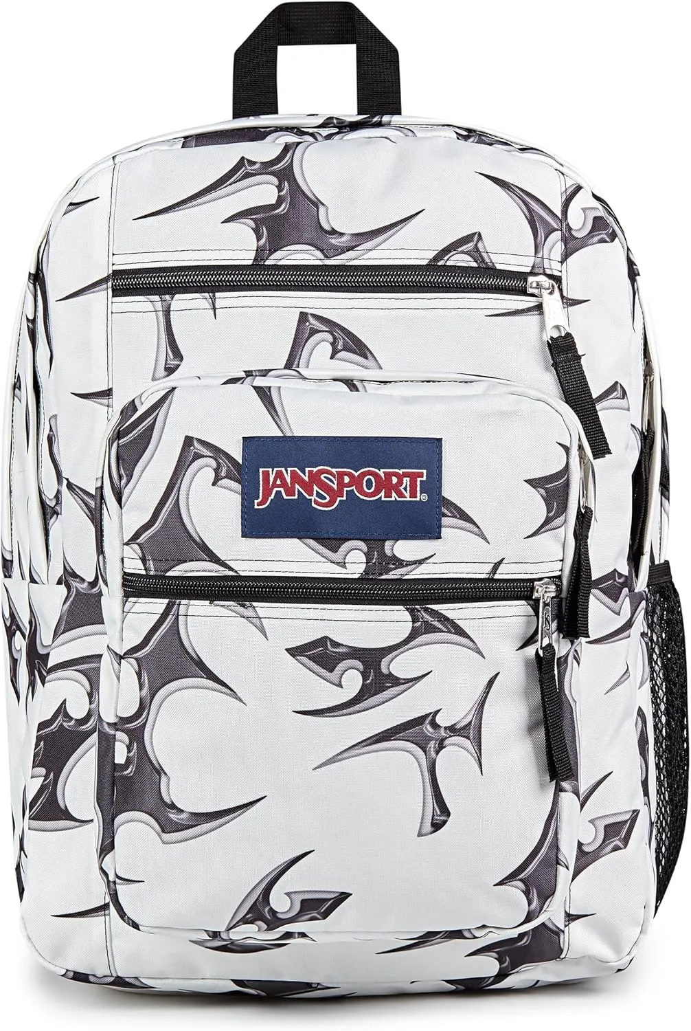 JanSport Laptop Backpack - Computer Bag with 2 Compartments, Ergonomic Shoulder Straps, 15 Laptop Sleeve, Haul Handle - Cyber Silver White