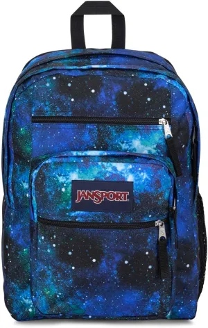 JanSport Laptop Backpack - Computer Bag with 2 Compartments, Ergonomic Shoulder Straps, 15 Laptop Sleeve, Haul Handle - Cyberspace Galaxy