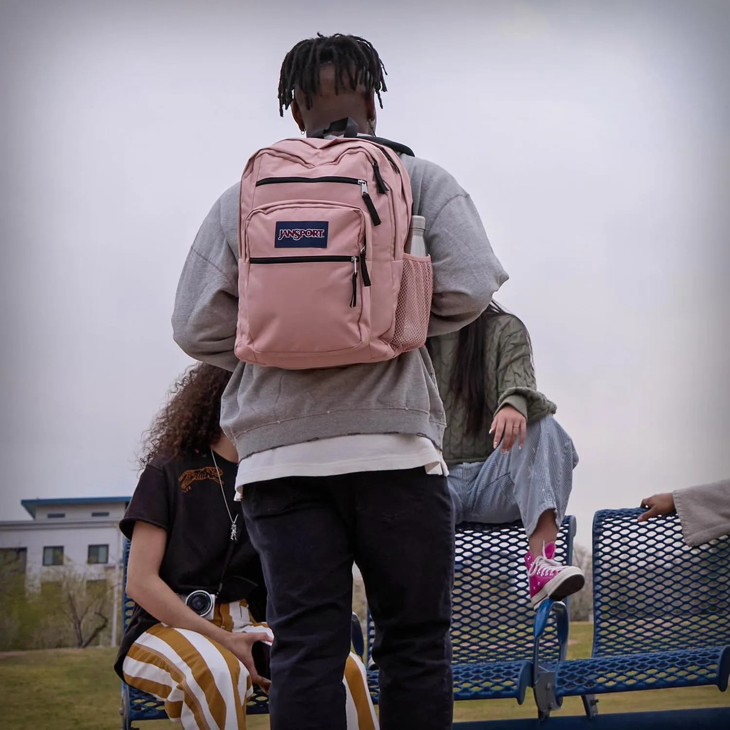 JanSport Laptop Backpack - Computer Bag with 2 Compartments, Ergonomic Shoulder Straps, 15 Laptop Sleeve, Haul Handle - Cyberspace Galaxy
