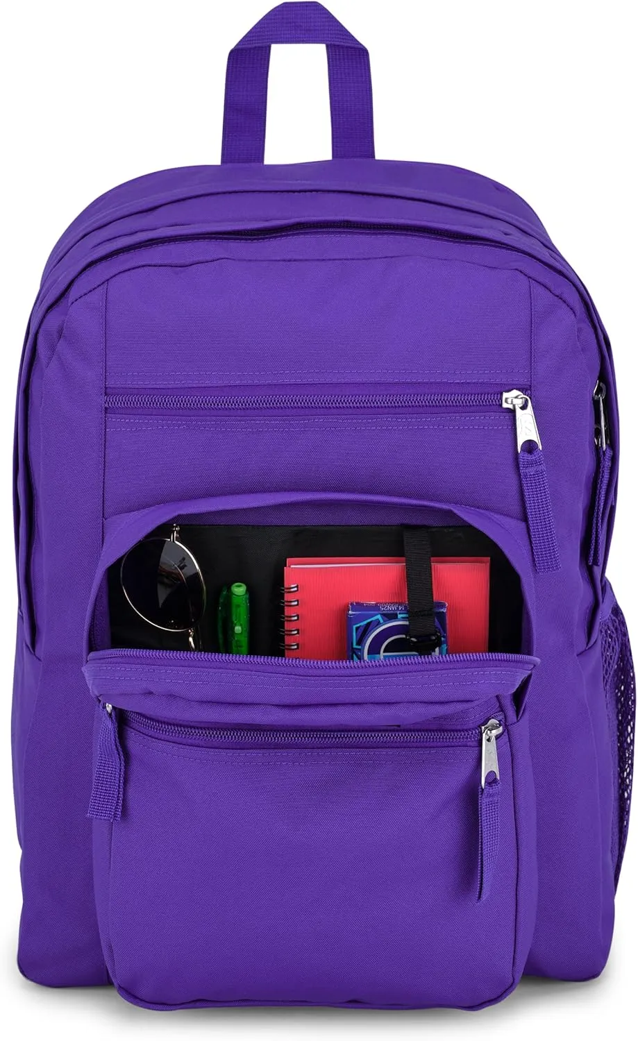 JanSport Laptop Backpack - Computer Bag with 2 Compartments, Ergonomic Shoulder Straps, 15 Laptop Sleeve, Haul Handle - Party Plum