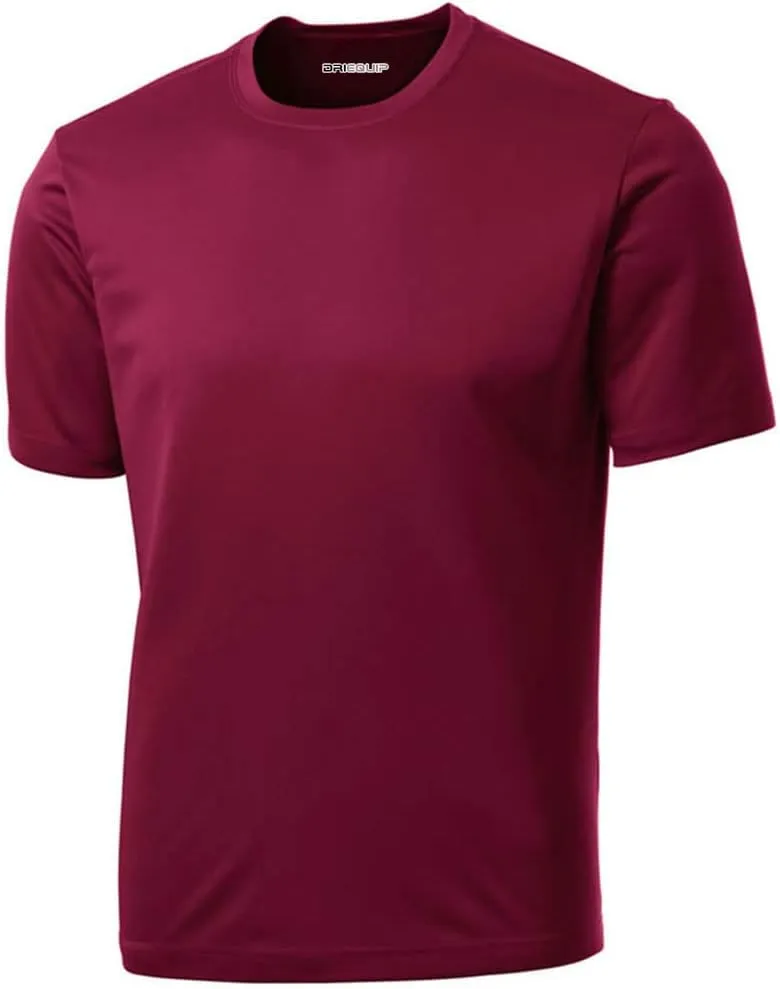 Joe's USA Men's Pickleball Court Tees - Moisture Wicking Quick Dry T-Shirts, Sizes XS-4XL