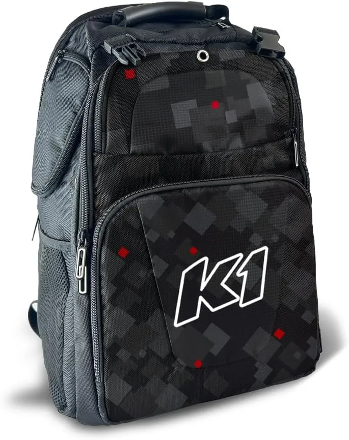 K1 Quest Lifestyle Backpack - Black, Red, Grey, White