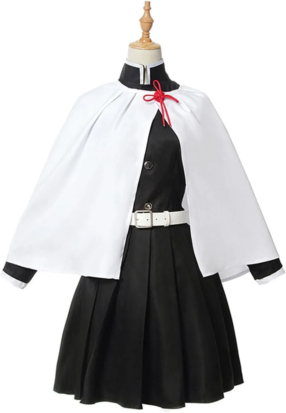 Kanao Tsuyuri Cosplay Costume Cloak Outfit Halloween Party Uniform Robe Cape Dress for Women