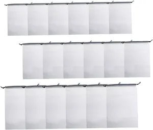 Keep Your Items Dry and Tidy 18pcs Drawstring Bags for Diapers Underwear and Laundry