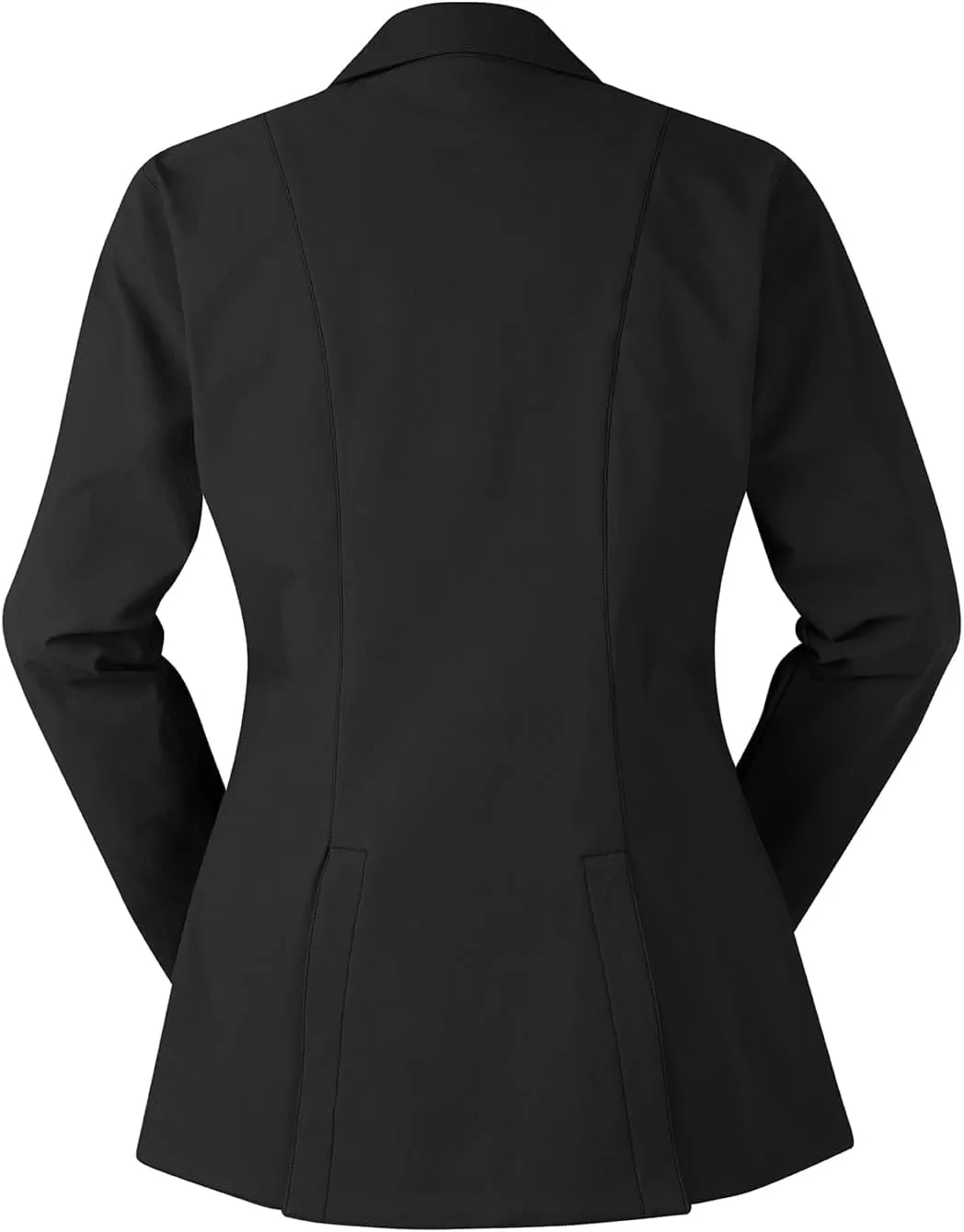 Kerrits Women's Equestrian Stretch Competitor Coat  3-Snap, Lightweight English Horse Show Jacket, Machine Wash