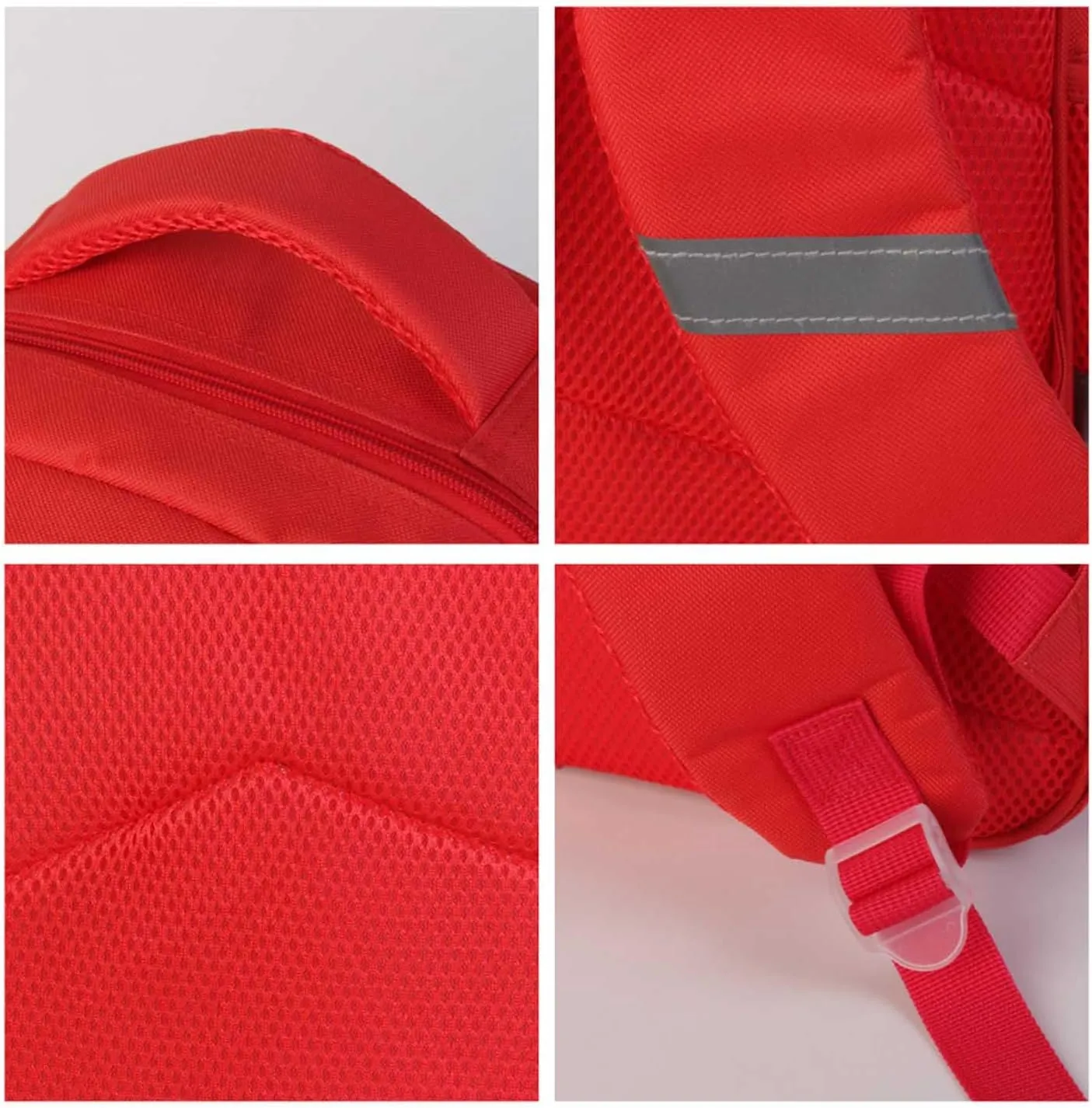 Kids Backpack for Boys Girls, Children Teens Back Pack for Elementary Primary, Red Bookbag with Popcorn Bucket, Perfect for School Bag and Everyday Use, Lightweight and Durable