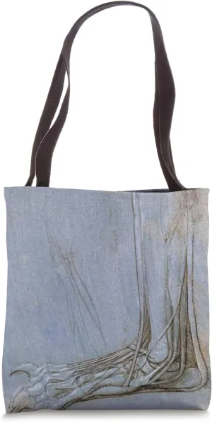 Leonardo da Vinci The Foot Anatomy Nurses Gift Doctors Gift Tote Bag