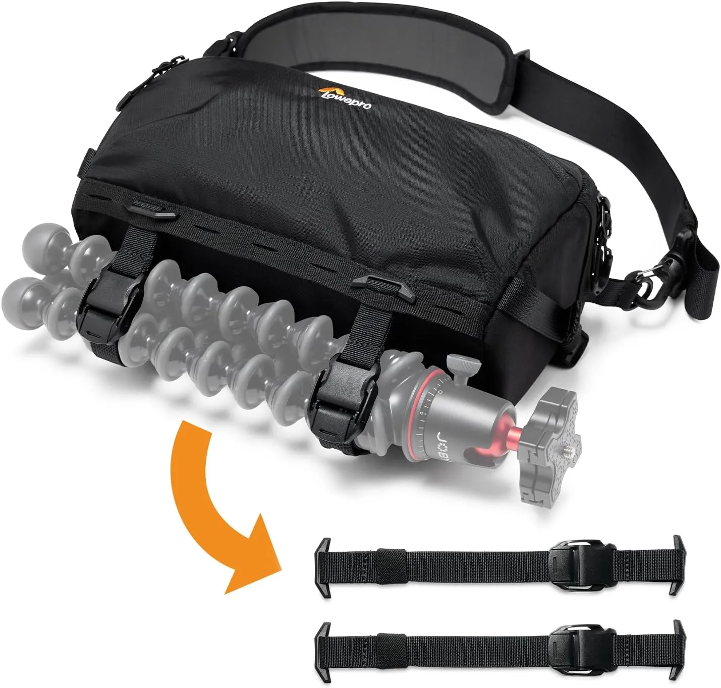 Lowepro SLX 120 AW III, Black, Volume 5liters