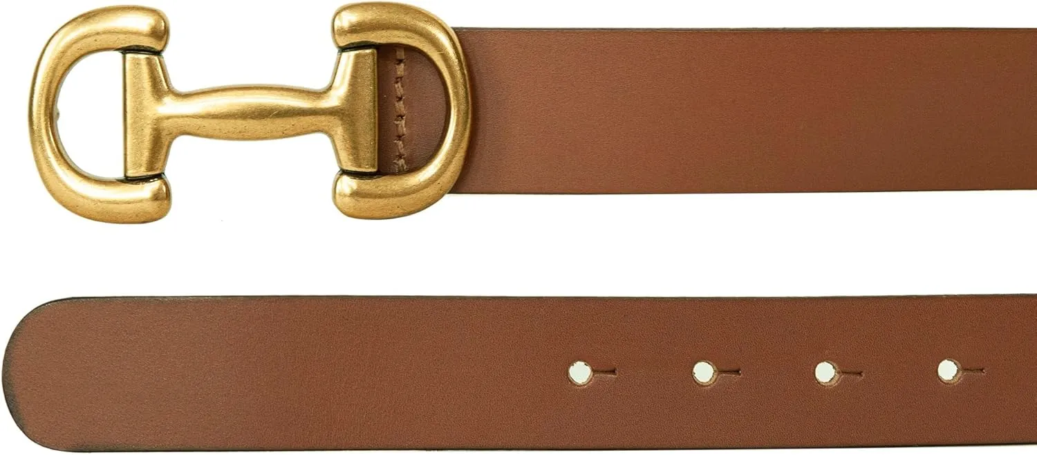 Lucky Brand Women's Leather Bold Fashion Statement Belts