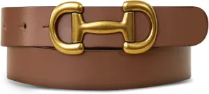 Lucky Brand Women's Leather Bold Fashion Statement Belts
