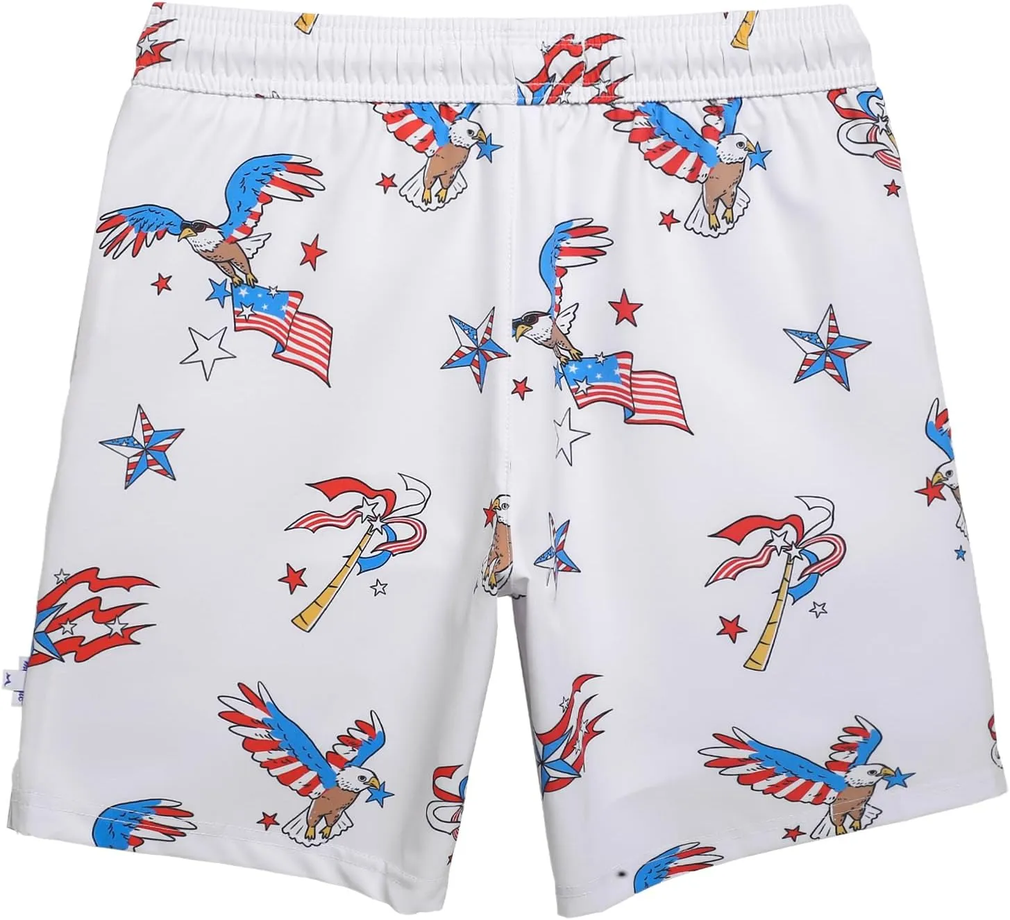 maamgic Boys Swim Trunks Compression Liner Stretch Teen Boy Swim Shorts Anti-Chafe Bathing Suits with Zipper Pockets