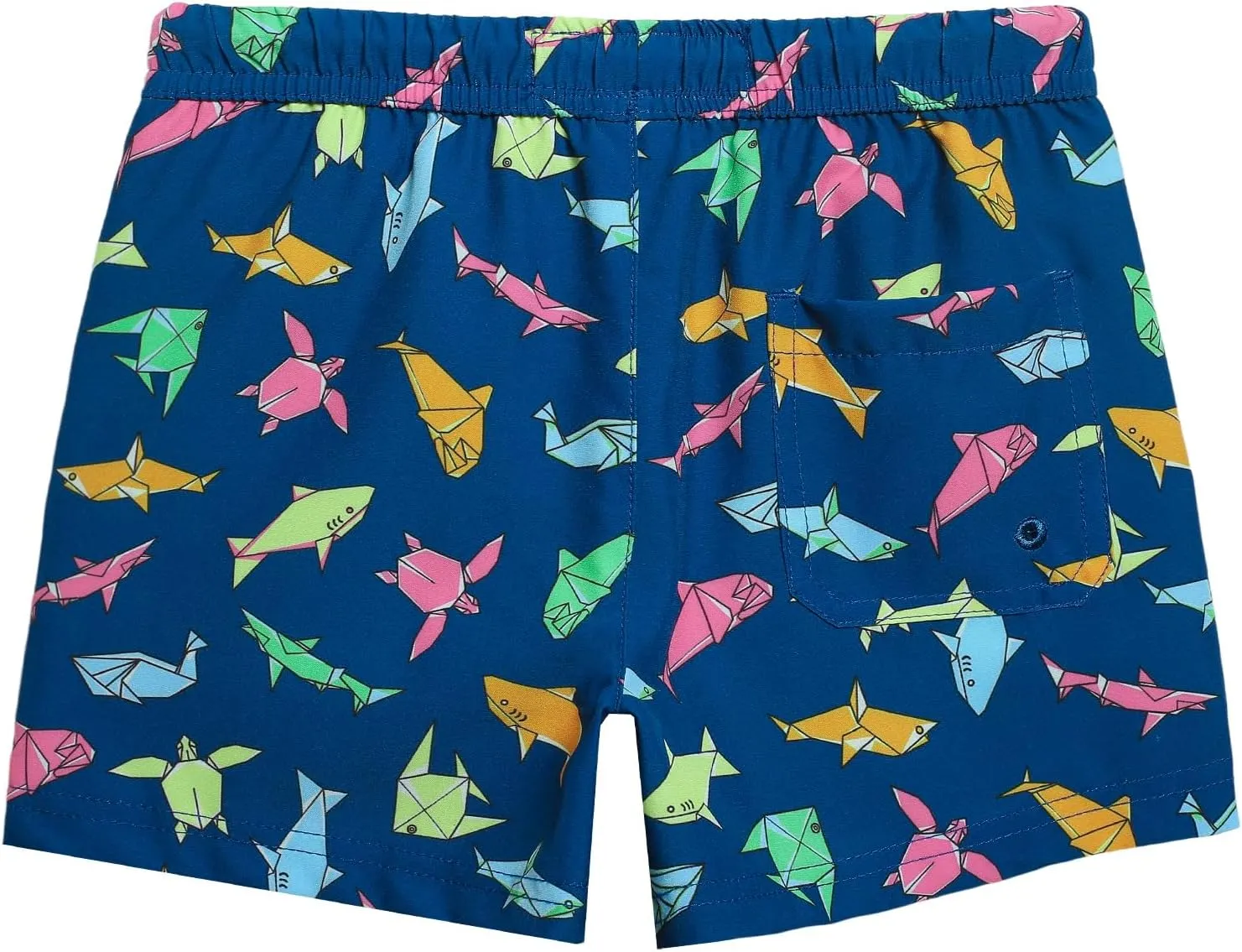 maamgic Boys Swim Trunks with Compression Liner Stretch Boy Swim Shorts Toddler Bathing Suit Swimsuit