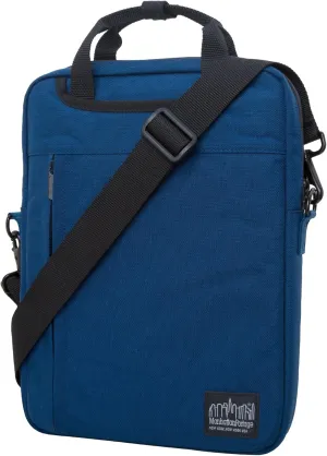 Manhattan Portage Commuter Jr Laptop Bag (13 In) 3-Way Carry With Removeable Shoulder Strap In 1000D Cordura For Work College (Navy)