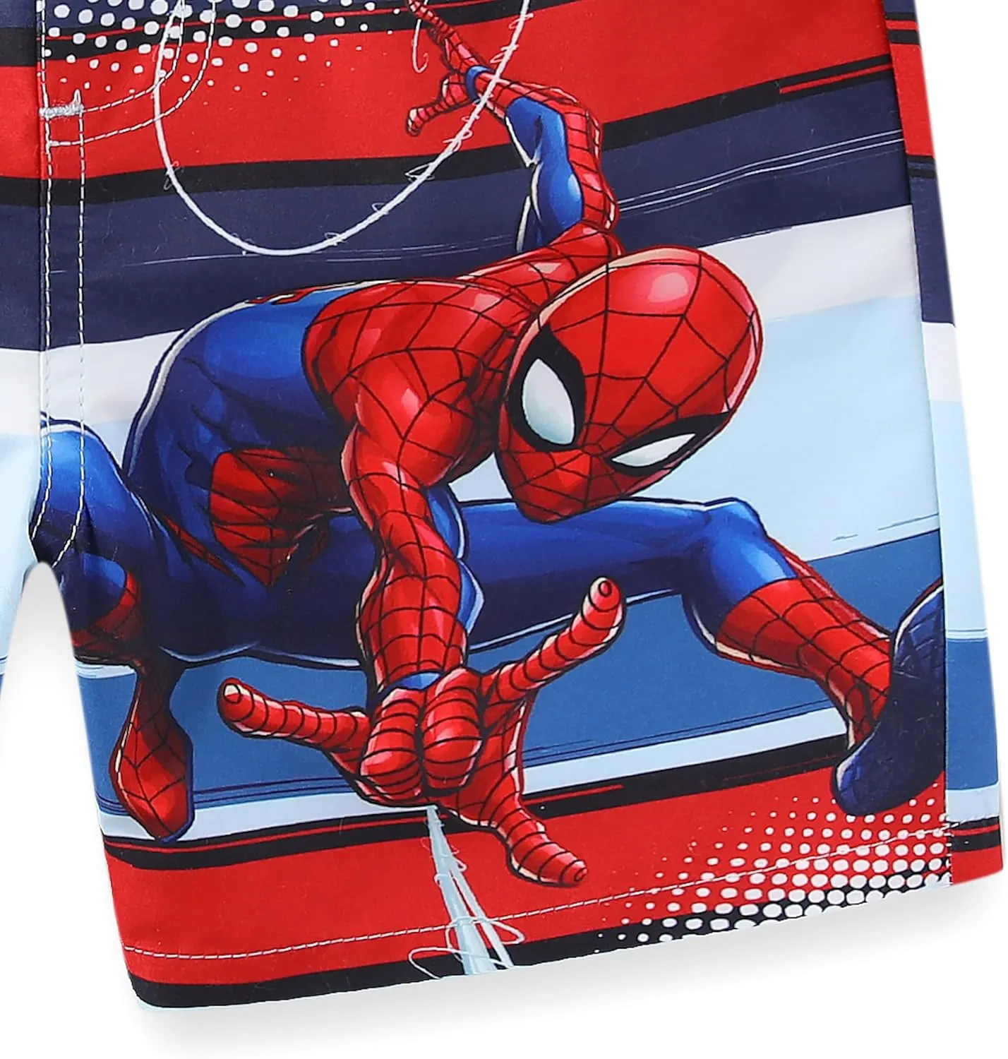 Marvel Avengers Boys UPF 50  Swim Trunks Bathing Suit for Toddler and Big Kids