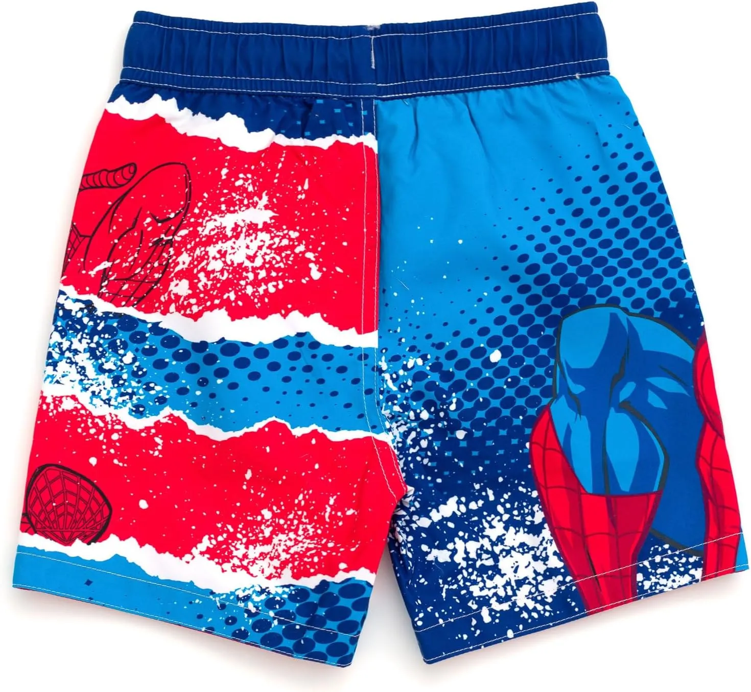 Marvel UPF 50  Pullover Rash Guard and Swim Trunks Outfit Set Toddler to Big Kid Sizes (2T - 18-20)