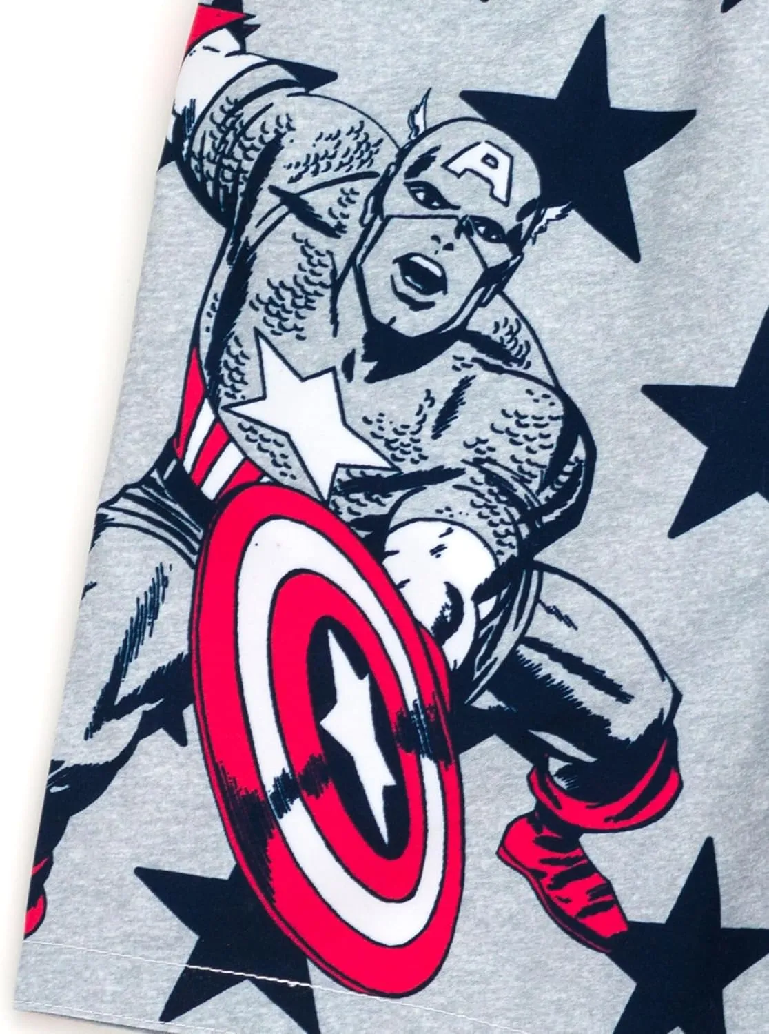 Marvel UPF 50  Pullover Rash Guard and Swim Trunks Outfit Set Toddler to Big Kid Sizes (2T - 18-20)