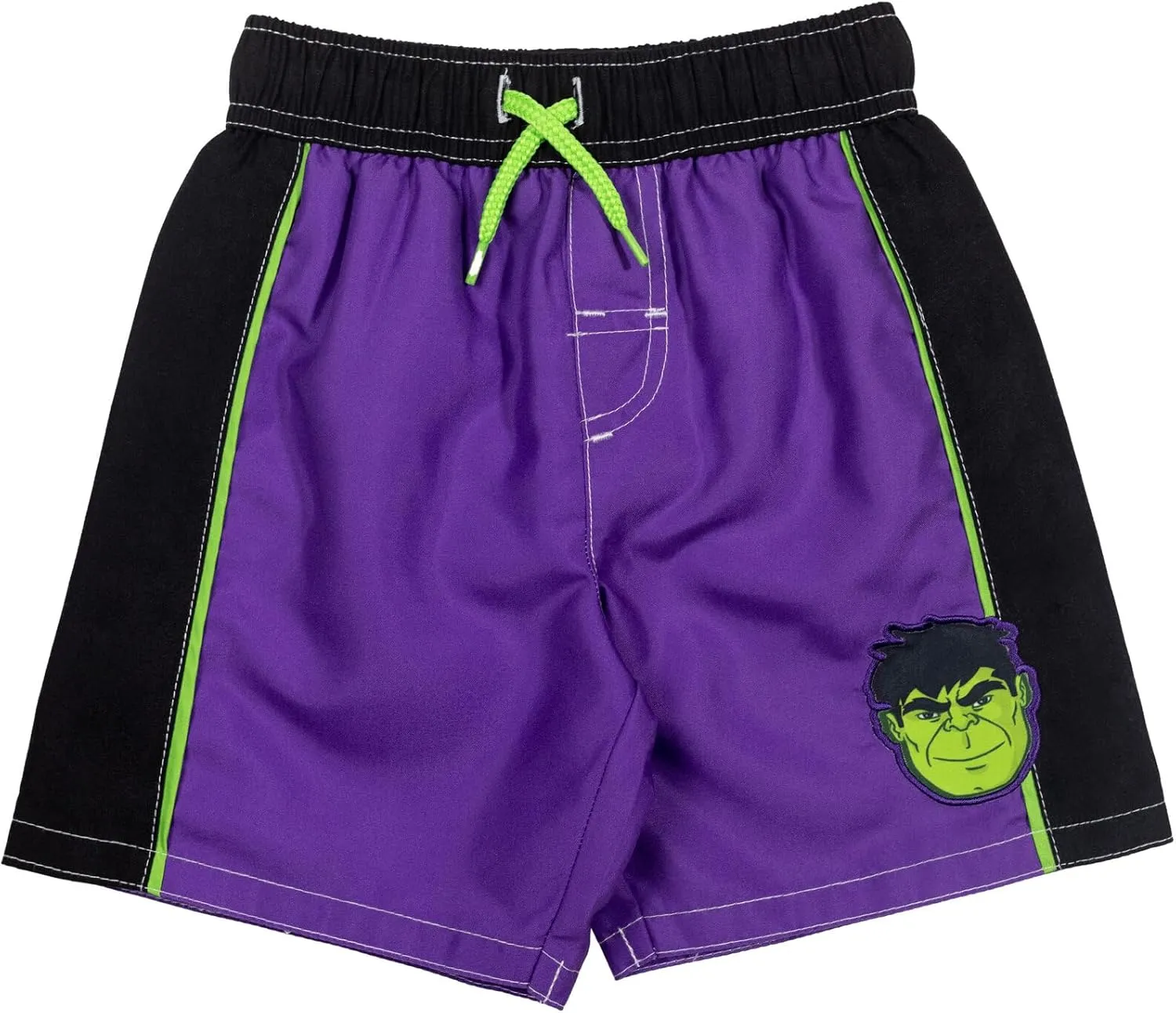 Marvel UPF 50  Pullover Rash Guard and Swim Trunks Outfit Set Toddler to Big Kid Sizes (2T - 18-20)