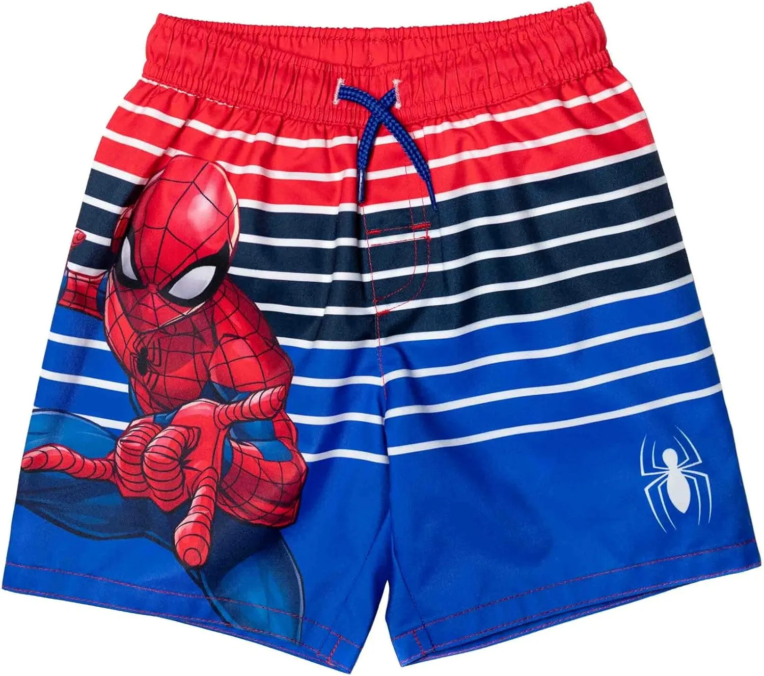 Marvel UPF 50  Pullover Rash Guard and Swim Trunks Outfit Set Toddler to Big Kid Sizes (2T - 18-20)