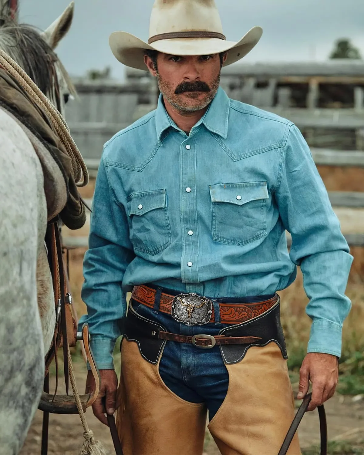Mens Ratchet Western Belt Leather Cowboy Belts for Men with Automatic Western Buckle Belt for Jeans Christmas Gifts