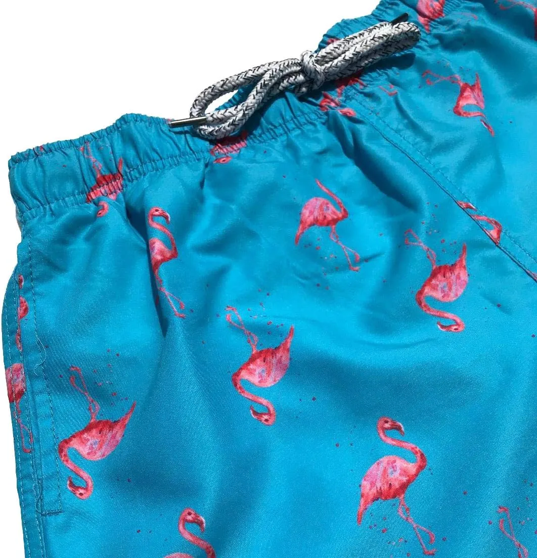 Molokai Mens Swim Trunks Quick Dry Elastic Waist Drawstring