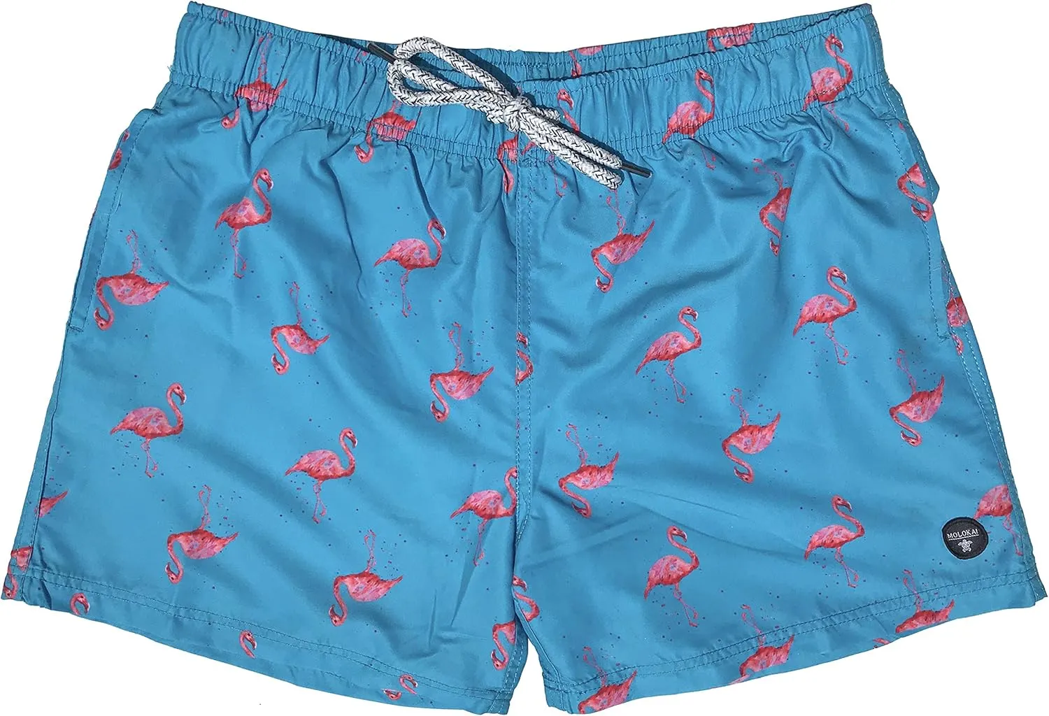 Molokai Mens Swim Trunks Quick Dry Elastic Waist Drawstring
