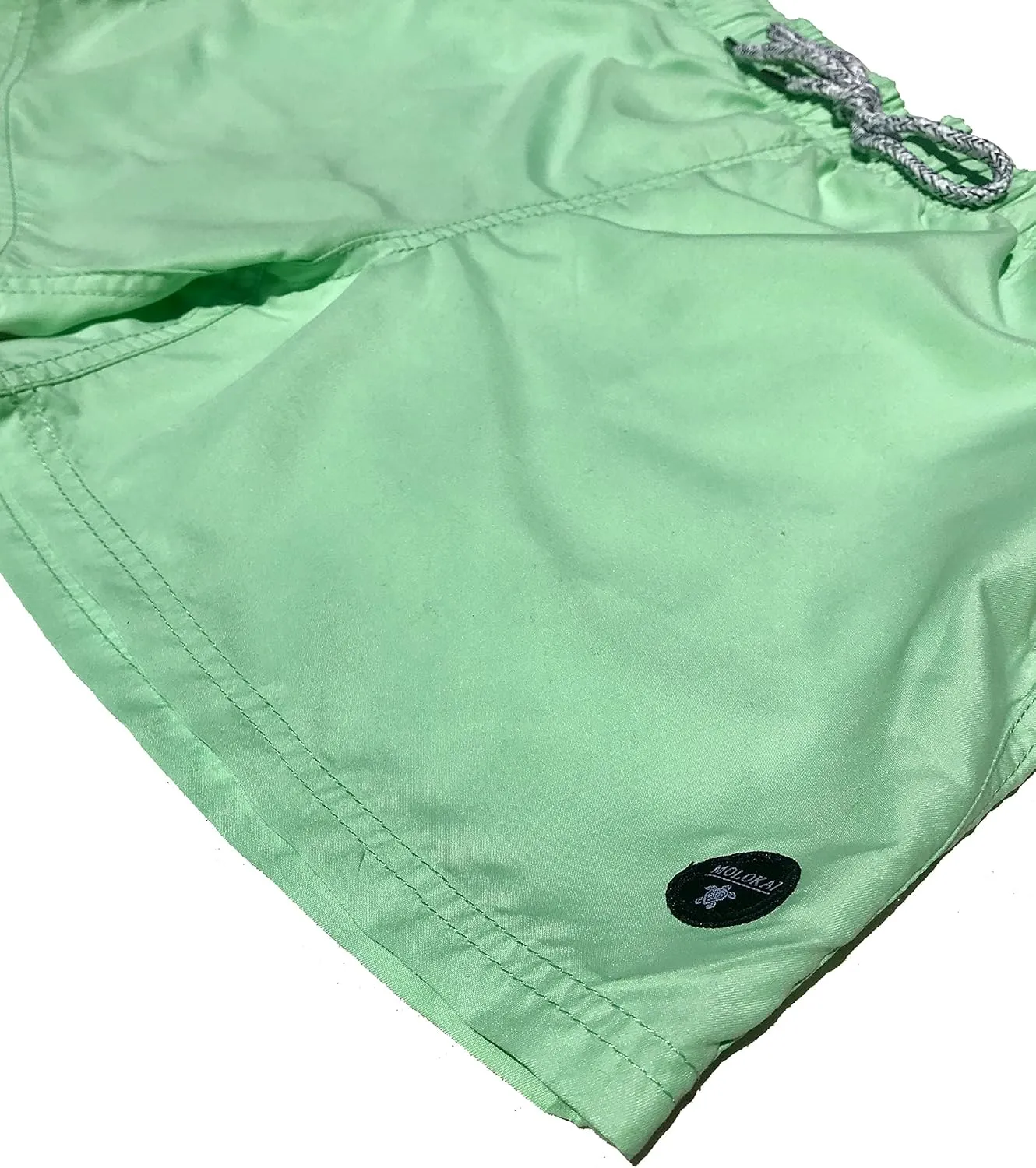 Molokai Mens Swim Trunks Quick Dry Elastic Waist Drawstring