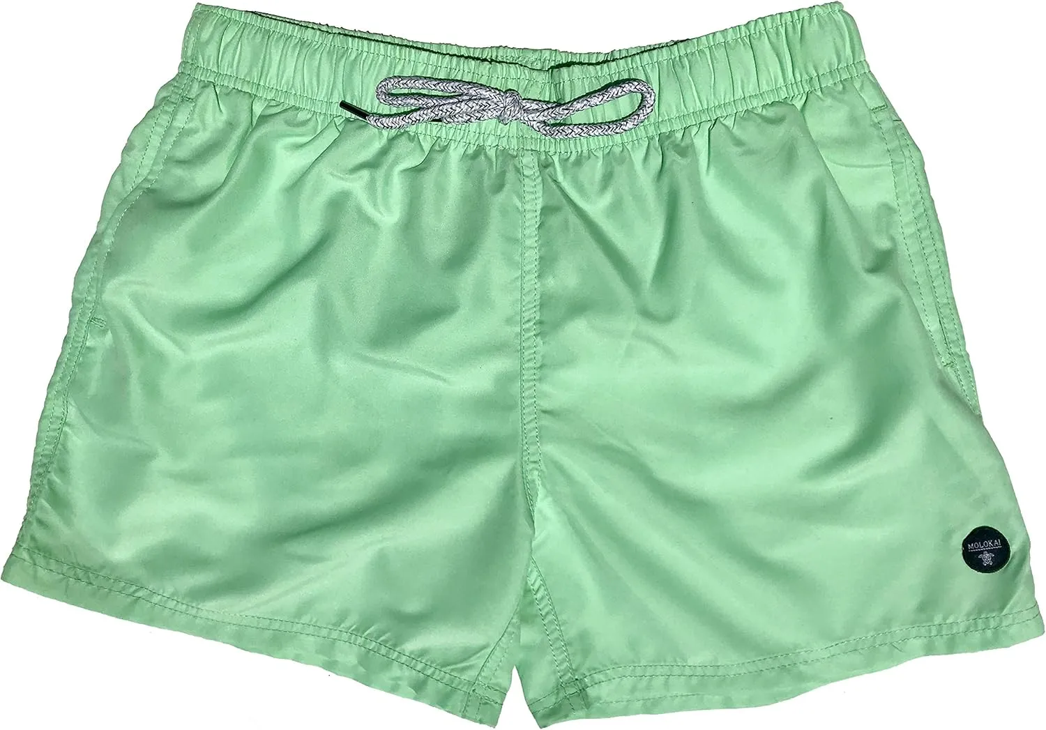 Molokai Mens Swim Trunks Quick Dry Elastic Waist Drawstring