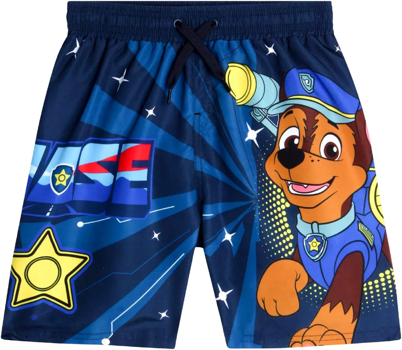 Nickelodeon Boys Rash Guard Set - 2 Piece Paw Patrol Chase Marshall Rubble TMNT UPF 50  Swim Shirt & Boys Swim Trunks