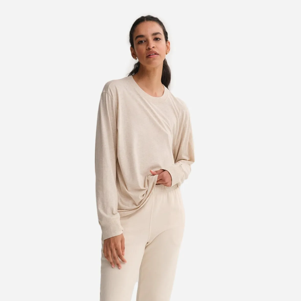 Organic Cotton Long Sleeve Tee