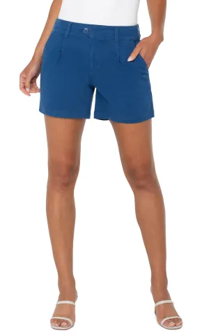 Pleated Trouser Short