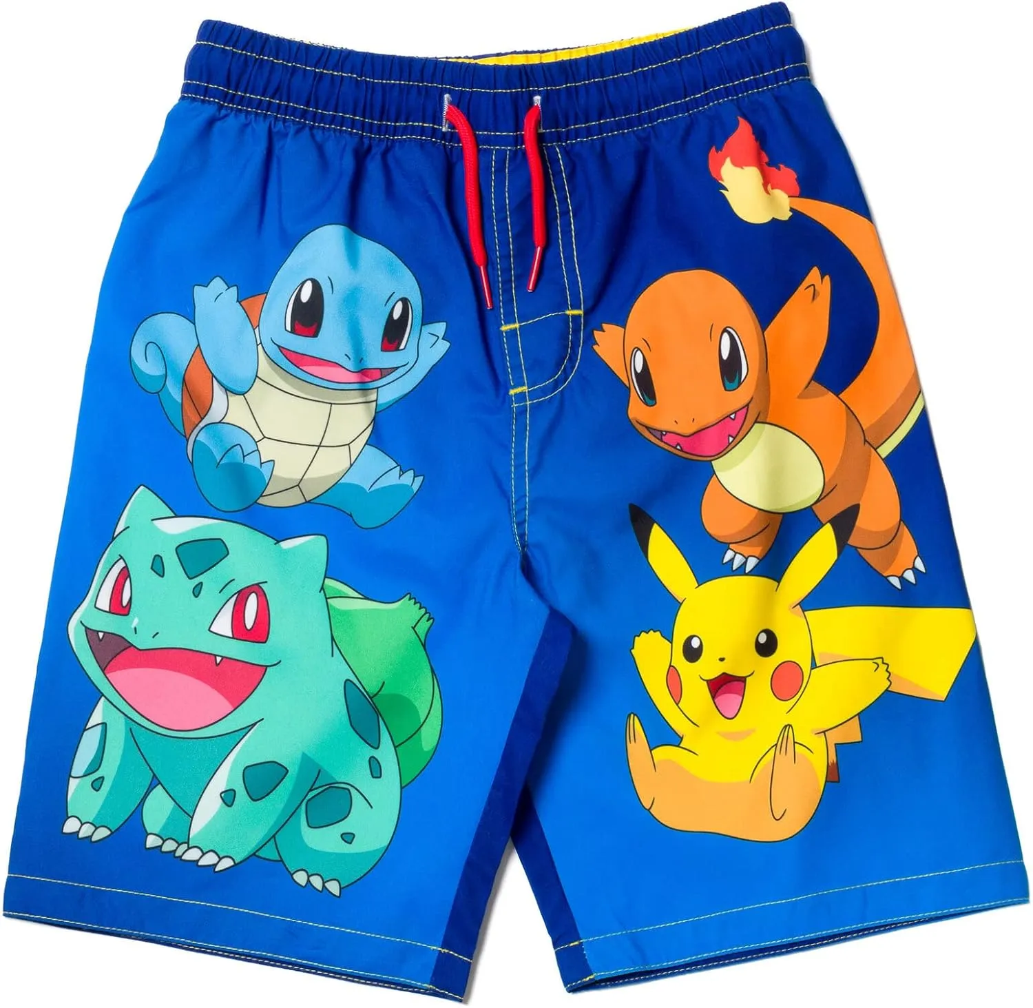 Pokemon UPF 50  Rash Guard and Swim Trunks Outfit Set Little Kid to Big Kid Sizes (4-14-16)