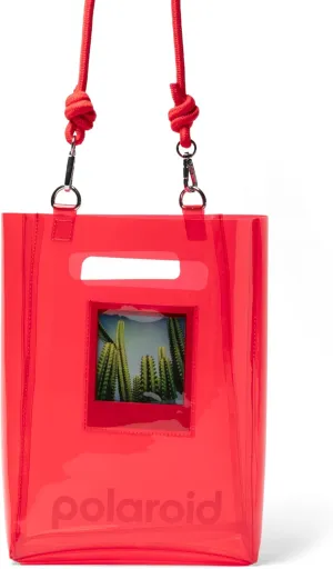 Polaroid Bucket Tote Camera Essentials Bag - Recyclable TPU - Red (6307)