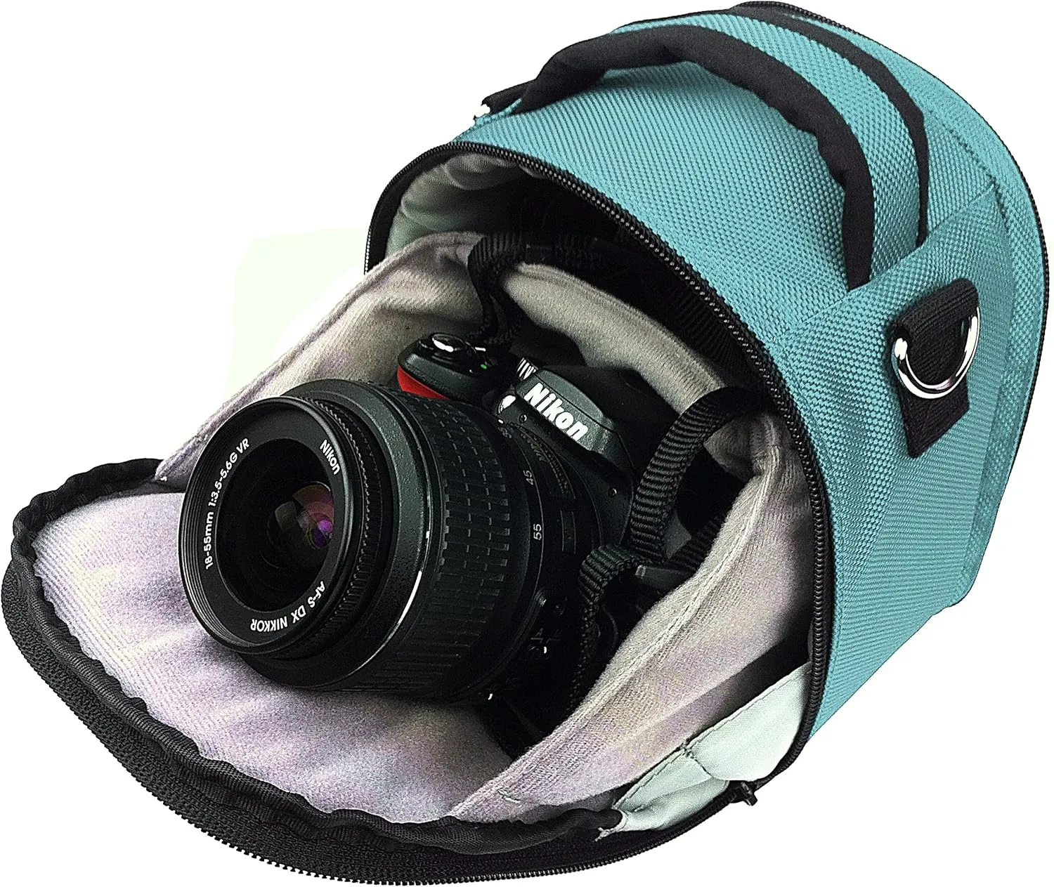 Protective Camera Bag All-Weather Cover for Canon EOS R5, Nikon Z7 II, Sony Alpha A9 II, High-End DSLR/Mirrorless Cameras, Adjustable Shoulder Strap, Well Padded Bag