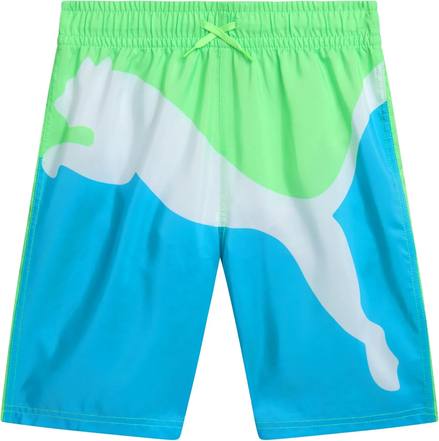 PUMA Boys' Swim Trunks - Quick Dry Swimsuit Shorts with Pockets and Mesh Lining - Swimming Trunks for Boys (Sizes: 8-20)