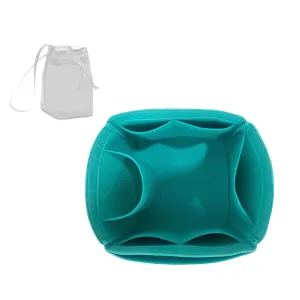 Purse Organizer compatible with Petit Flot Bucket Bag Organizer, fits PM Petit Float Insert, 2mm Thick Premium Felt Snug Sturdy (For Petit Flot PM, Beige)
