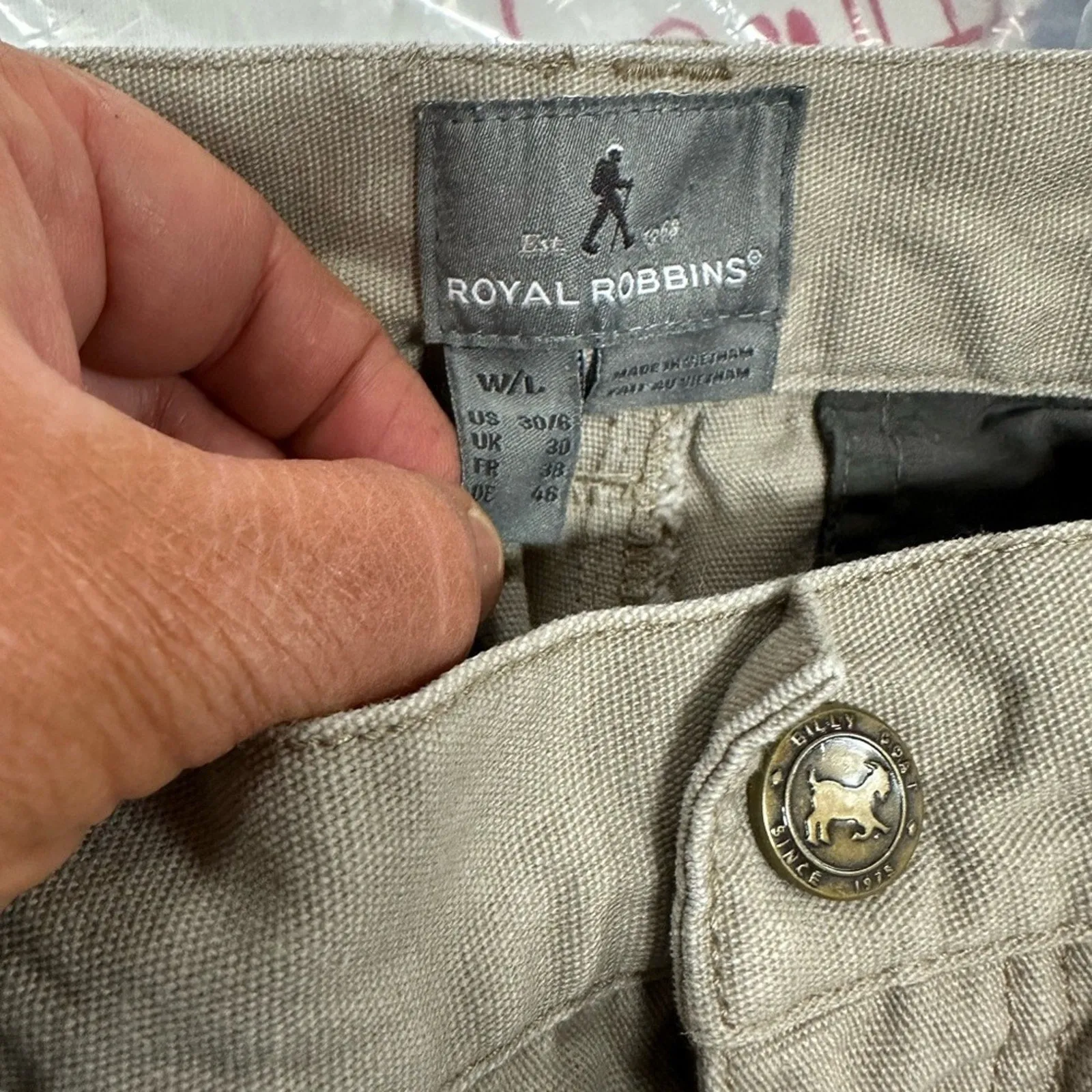 Royal Robbin’s Khaki Shortss