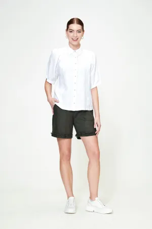 Ruffle Short - Safari