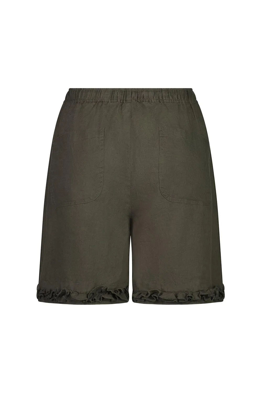 Ruffle Short - Safari