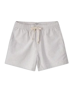 Seersucker Shorts - Coal