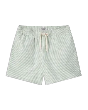 Seersucker Shorts - Green