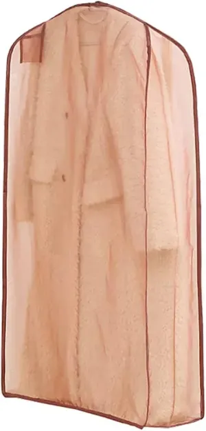 Storage Bags for Clothes,Clear Garment Bags for Hanging Clothes Made of Organza Material Built-in Mesh PocketDensified Woven Thread, not Easy to SnagBreathable and Dustproof