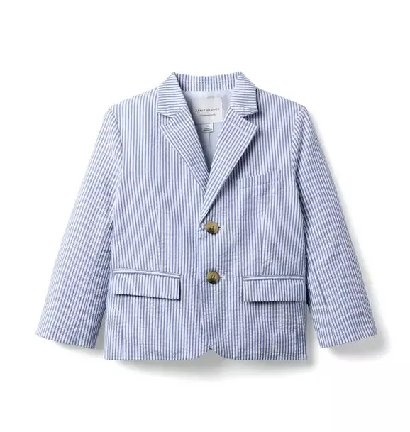 The Striped Seersucker Blazer
