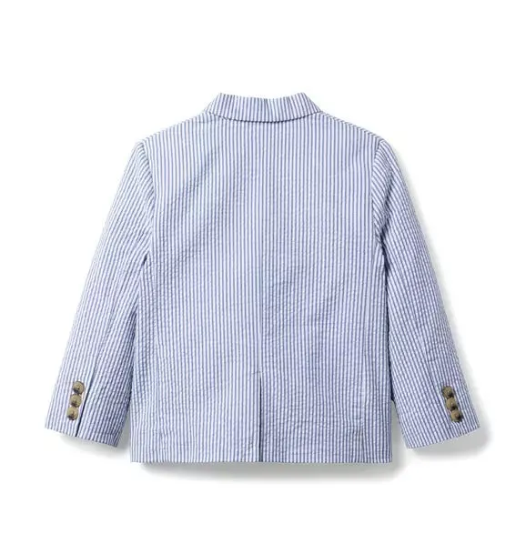 The Striped Seersucker Blazer