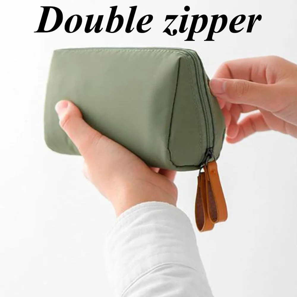 Tidy Nook Makeup Bag, Small, Pink, Mini Lipstick Makeup Bag, Small Makeup Bag With Compartments, Travel Mini Makeup Toiletry Bag