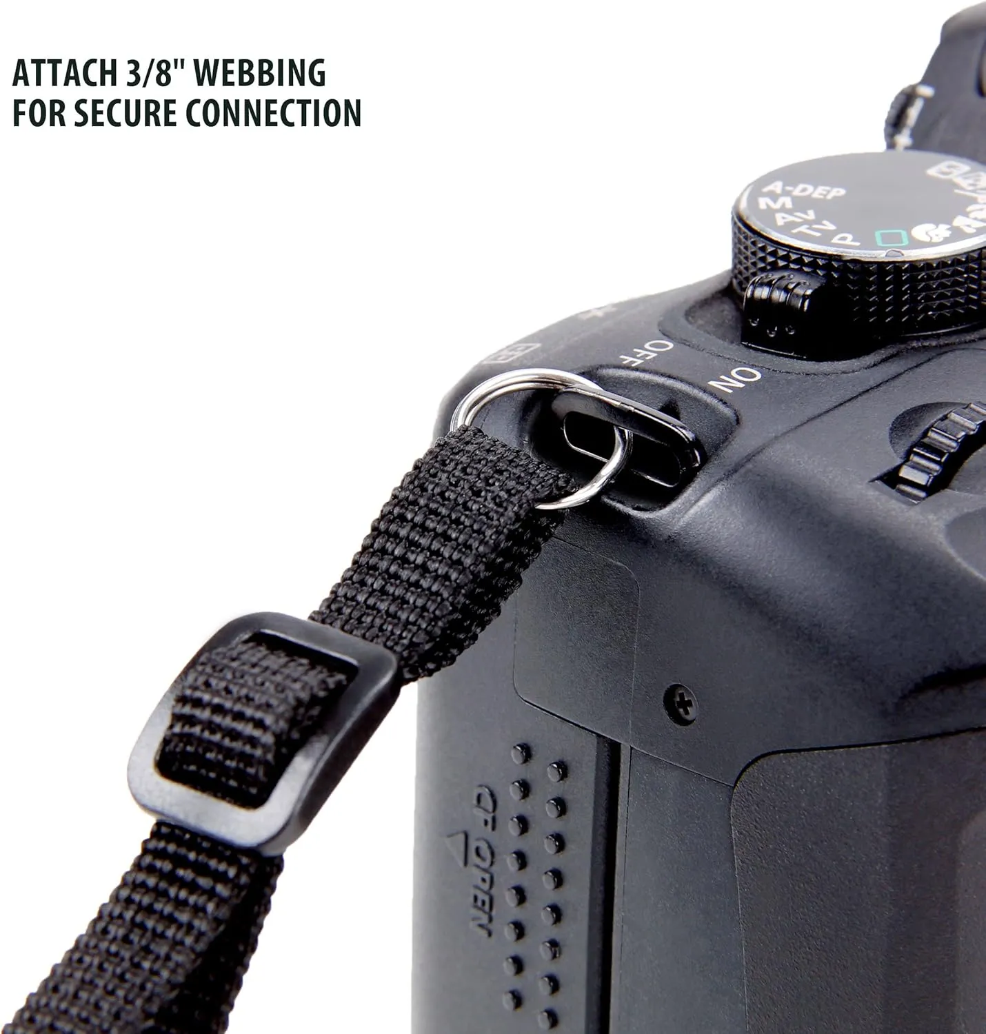 USA Gear TrueSHOT Neck Strap Neoprene Camera Straps - Padded Camera Strap, Pockets, and Quick Release Buckles - Compatible with Canon, Nikon, Sony and More DSLR and Mirrorless Cameras (Southwest)