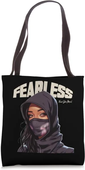 VINTAGE FEARLESS COOL GIRL RAP TRAP HIP HOP MUSIC COOL Tote Bag