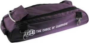 Vise Shoe Bag Add On for Vise 3 Ball Roller Bowling Bags- Purple