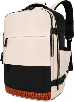 VODIU Travel Backpack For Women Men, Carry On Backpack For Weekender Hiking,Laptop Backpack Flight Approved,Personal Item Travel Bag With Usb Charging Port & Shoe Pouch